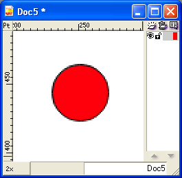 Microsoft Expression Graphic Designer: circle